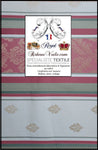 Tissu Paris ameublement ancien mètre Jacquard Or Rose rideau design Baroque