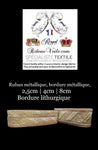 Mercerie Ruban galon passementerie Médiéval Baroque style liturgie église au mètre