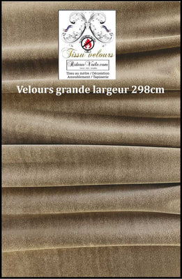 Tissu M1 🔥ameublement velours ignifuge grande largeur mètre rideau siège