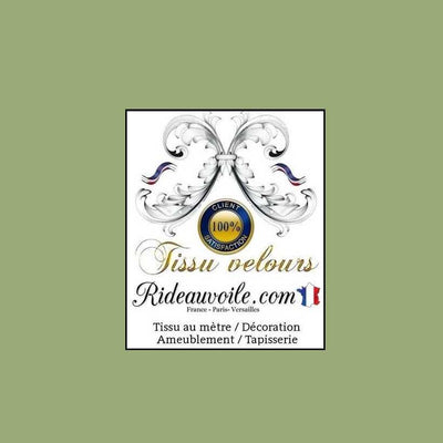 Tissu velours vert d'ameublement intérieur au mètre rideau & tapisserie sièges