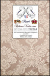 Boutique éditeur jacquard soierie ameublement Damasco mètre Empire inspiration Baroque rideau Damas motif floral Damassé. Textile tapisserie haut gamme couture siège fauteuil. Décoration décoratrice architecte intérieure. French fabrics luxury decorating home curtain.