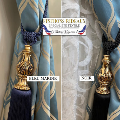 Passementier Paris Versailles embrasse de luxe Rideaux accessoires