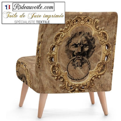 Rideauvoile tapissier décorateur editeur textile tapisserie ameublement en siège décoration extérieur ignifuge decoration intérieur decoratrice paris interior decor design black designers architect tapestry french fabric American madeco luxury editors #interiores #interiör burlap sack drapes curtains cushioncover frame