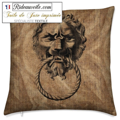 Rideauvoile Tissu ameublement décorateur éditeur textile Paris sac Toile de Jute imprimé vintage  tapisserie siège ignifuge décoration intérieur décoratrice French textile editor Luxury interior design fabrics Architecture hospitality furniture Hotel projects interiores interiör burlap sack