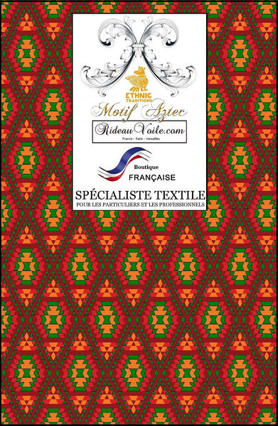 Tissu ameublement Aztèques mètre style Mexicain motif Boho Hispanique ethnique
