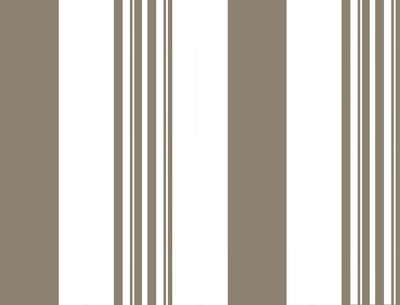 Tissu motif à rayures au mètre rideau rayé à ligne verticale brun