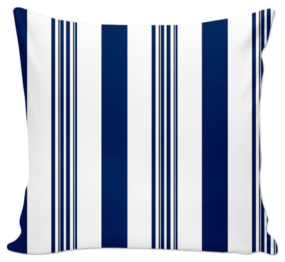 Tissu motif à rayures au mètre rideau rayé à ligne verticale bleu