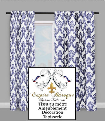 Tissu ameublement mètre motif Baroque Décoration intérieur  tapisserie salon, chambre, cuisine. Ignifuge occultant, rideau, housse couette, voilage. Upholstery fabric meter Baroque pattern Home decoration tapestry living room, bedroom, kitchen. Fireproof blackout, curtain, duvet cover, veil, sheer. 