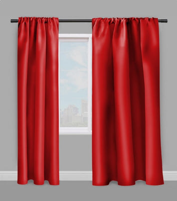 Tissu déperlant rouge vif mètre décoration extérieur intérieur outdoor fabrics upholstery tapestry