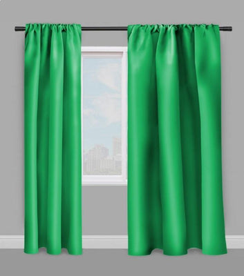 Tissu ameublement rideau tapisserie déperlant vert mètre water repellence fabric meter green