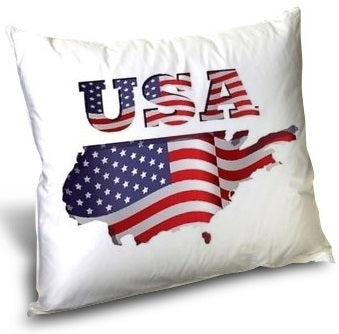 Tissu au mètre carte drapeau motif USA rideau coussin couette Etats Unis d'Amérique