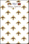 Boutique Tissu déco style Empire fleur de Lys Or au mètre rideau tapisserie fauteuil