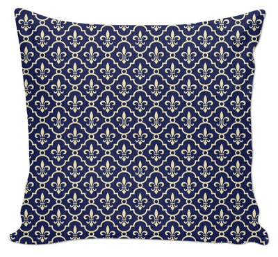 Motif imprimé fleur de Lys Empire tissu déco au mètre rideau tapisserie siège