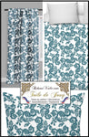 Tissu fleuri voilage Toile de Jouy fleur au mètre rideau tapisserie BLEU Boutique Toile de Jouy Tissu ameublement au mètre rideau voilage tapisserie motif fleur Möbelstoff vorhänge ignifugé occultant. Blumenmuster stoff. French fabric flower pattern curtain drapes upholstery. Tela cortina. Toile de Jouy verhokangas. Tessuto per tende. Toile de Jouy Rido Stoff Riddoen.