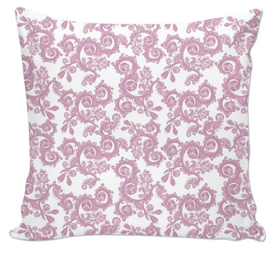 Toile de Jouy rose motif fleurs tissu au mètre rideau tapisserie voilage