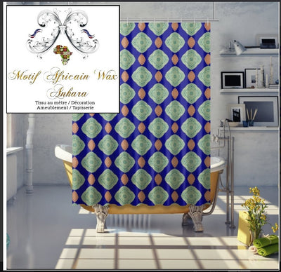 Tissu décoration Africaine au mètre Rideau couette tapisserie siège