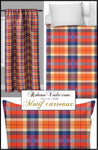 Tissu motif écossais tartan carreaux au mètre