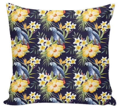 Motif oiseaux perroquet Tropical Exotique au mètre tissu ameublement