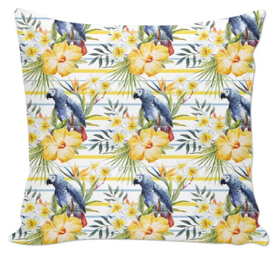 Motif oiseaux perroquet Tropical Exotique au mètre tissu ameublement rideau siège
