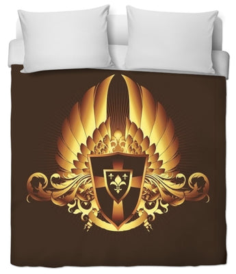 Fleur de lys tissus au mètre rideau couette style Empire armoiries