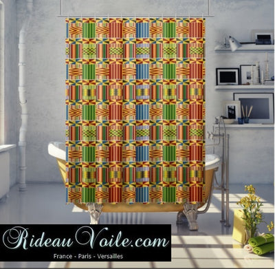 Tissu Africain ameublement tapisserie au mètre motif  Ankara pagne Wax rideau siège