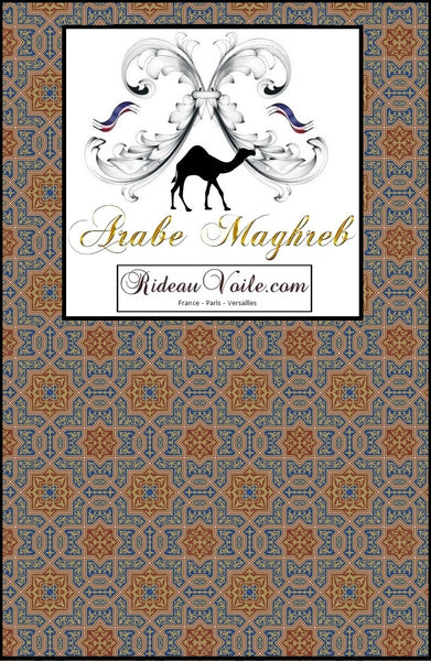 Bazar oriental tissu décoration tapisserie ameublement Arabe Marocain turque au mètre motif oriental rideau, couette, coussin, plaid. Toile ignifugé, occultant, voilage, velours style moyen-orient Maroc Maghreb. Fabric oriental arabic pattern upholstery tapestry meter.