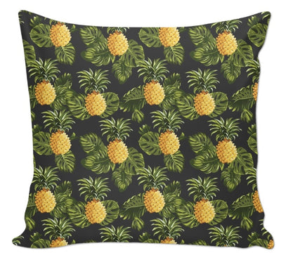 Tissu tapisserie siège au mètre feuilles exotique tropical ananas rideau couette