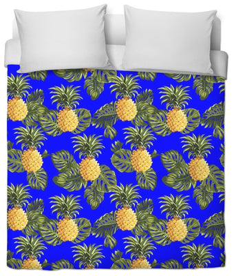 Tropical Exotique fruit ananas sur rideau couette coussin floral