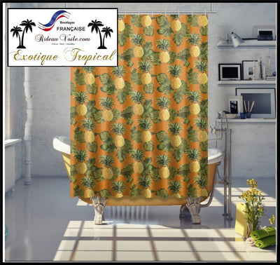 Tissu tapisserie siège au mètre motif tropical exotique rideau couette