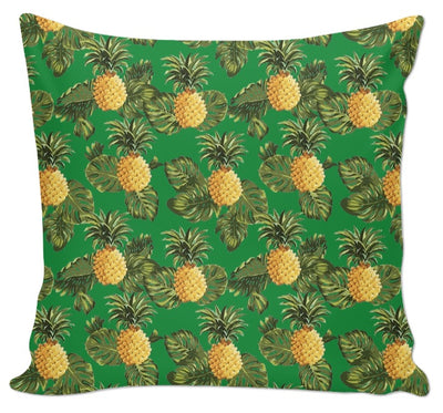 Motif Ananas tissu décoration au mètre exotique rideau couette VERT