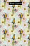 Décoration tissu exotique motif oiseau fleur au mètre rideau tapisserie perroquet