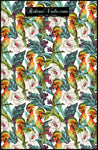 Tissus motifs exotique oiseaux au mètre rideau tapisserie ameublement siège