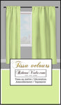 Tissu velours vert clair tilleul au mètre décoration rideau tapisserie fauteuil