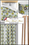 Tissu motif fleurs ameublement au mètre rideau voilage couette ignifugé occultant. Tapisserie tapestry floral Flower furnishing modern fabric upholstery meter curtain drapes Blumenmöbelstoff vorhang florales cortina tenda flores floral. Stoff mit blumen gardinen.