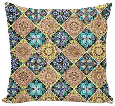 Décoration ethnique tissu au mètre motif Arabe oriental rideau tapisserie siège