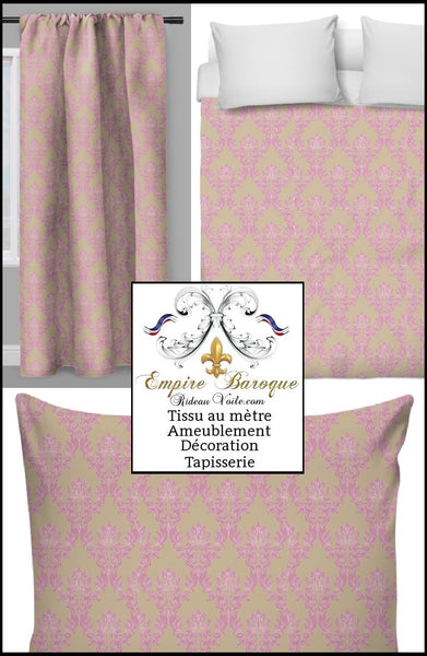Ameublement tapisserie Tissu jacquard damassé velours Baroque mètre rideau barockt tyg ignifugé occultant, voilage french fabric meter curtain furnishing upholstery Fire retardant blackout, vorhang stoff tenda tessuto tecido barroco barocke Muster Stoff