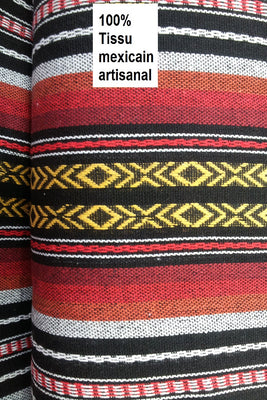 Boutique tissu  artisanat mexicain décoration au mètre - couture rideau sur mesure