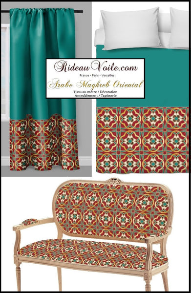 Tissu oriental ameublement mètre rideau motif arabe Curtain fabric oriental arabic pattern upholstery tapestry meter curtain drapes. Orientaliskt arabiskt gardintyg. Orientaliska tyger och mönster. ткань восточный араб. Tecido Cortina Árabe. stoff orientalsk arabisk. arabier oosterse stof. 