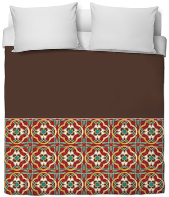 Tissu motif mosaïque Marrakech Arabe au mètre rideau couette coussin oriental