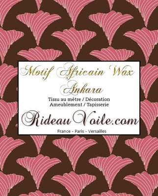 Boutique tissu ameublement motif Africain au mètre rideau déco