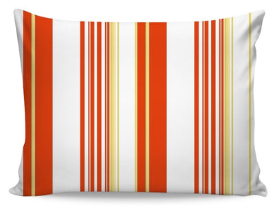 Tissu motif rayures jaune au mètre rideau rayés lignes verticales orange Muster Streifen
