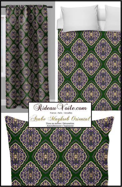 Tissu ameublement mètre oriental motif Arabe rideau couette tapisserie Maghreb orientale pattern Arabic fabric upholstery meter curtain drapes tapestry نمط الديكور مغاربي الشرقية النسيج العربي تأثيث متر الستار غطاء لحاف نسيج المغرب زخرفة الشرقية. Tenda tessuto tende motivo arabo. Vorhangstoff arabisches Muster orientalisch.