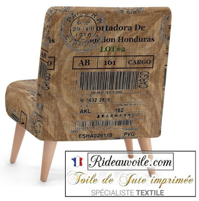 Tissu ameublement sac Toile de Jute Décoration vintage café cacao motif ethnique imprimé mètre pagne interior home black designers fabrics pattern african. Voilage, rideau couette, coussin. Textile ignifuge, occultant, velours. Tapisserie siège fauteuil. Décoratrice intérieur Paris Versailles.