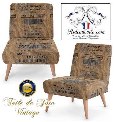 Tissu ameublement sac Toile de Jute Décoration vintage café cacao motif ethnique imprimé mètre pagne interior home black designers fabrics pattern african. Voilage, rideau couette, coussin. Textile ignifuge, occultant, velours. Tapisserie siège fauteuil. Décoratrice intérieur Paris Versailles.