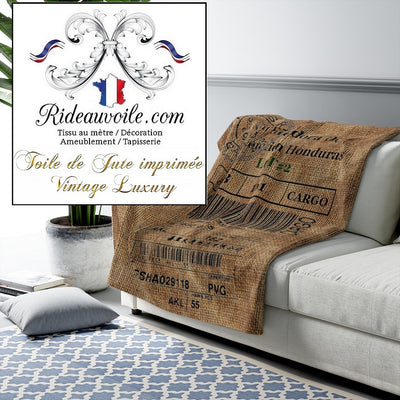 Tissu ameublement sac Toile de Jute Décoration vintage café cacao motif ethnique imprimé mètre pagne interior home black designers fabrics pattern african. Voilage, rideau couette, coussin. Textile ignifuge, occultant, velours. Tapisserie siège fauteuil. Décoratrice intérieur Paris Versailles.