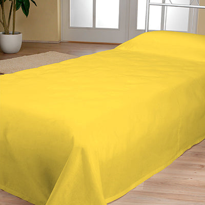 Tissu d'ameublement occultant obscurcissant jaune au mètre rideau