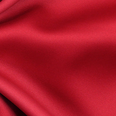 Tissu ameublement occultant rouge Ignifugé au mètre rideau
