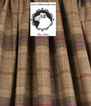 Boutique beau tissu ameublement 100% Laine vierge motif à carreaux tartan écossais