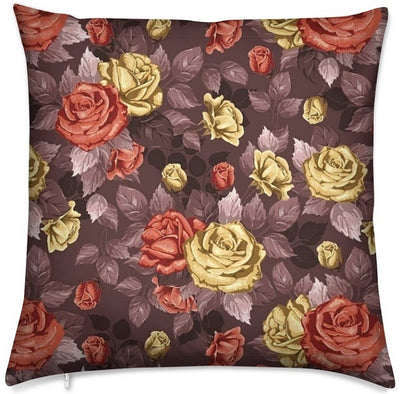 Rideau couette coussin à fleurs tissu au mètre ignifuge occultant