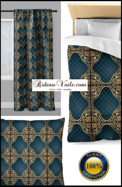 Baroque Lampas Liturgie Tissu ameublement Damas noir or mètre liturgique arabesque Art église. Ignifugé occultant, rideau, voilage, religieux قماش الباروك الفرنسي barokstof Tela barroca Ranskalainen barokkikangas Γαλλικό μπαρόκ ύφασμα barokk szövet barokke stof barokkstoff Tecido barroco Французская барочная ткань